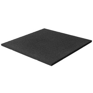 Gumová dlaždice GUTTA Play 100 x 100 x 4 cm, čierna