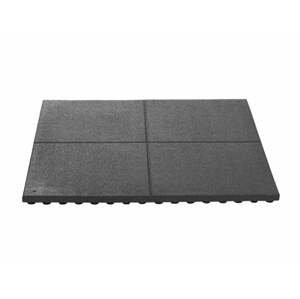 Gumová dlaždice GUTTA Play 50 x 50 x 5 cm, čierna
