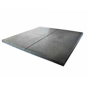 Gumová dlaždice GUTTA Agro Flex ST0, 100 x 100 x 3 cm, antracitová