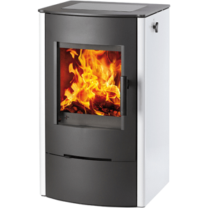 Haas+Sohn Krbové kachle Firepot, biela