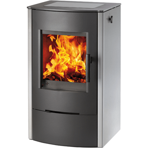 Haas+Sohn Krbové kachle Firepot, nerez