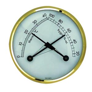 Teplomer s vlhkomerom (kombinácia) priemer 7 cm kovový MA347278