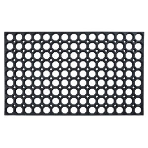 Gumová rohožka HONEY COMB 45 x 75 cm, čierna MHEU5000302