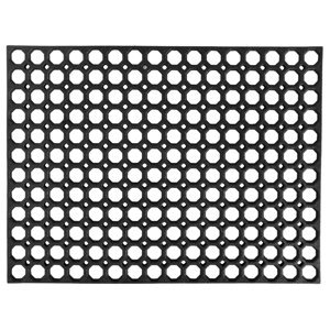Gumová rohožka HONEY COMB 60 x 80 cm, čierna MHEU5000303
