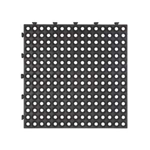 Multy Home Gumová dlaždice EXTREME DRAINAGE 45 x 45 cm, čierna
