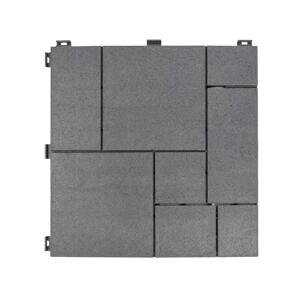 Gumová dlaždica STONE MOSAIC 30 x 30 cm, svetlo sivá MHEU5100422