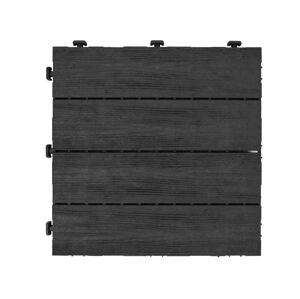 Multy Home Gumová dlaždica ARISTA Wood 30 x 30 cm, sivá