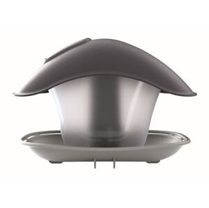 Kŕmidlo pre vtáky BIRDYFEED SQUARE sivý kameň 24,8 cm PRIBFS-405U