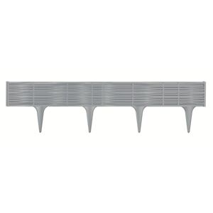 Trávny lem hladký GARDEN BORDER sivý kameň 390cm PRIBWI-405U