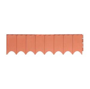 Trávny lem GARDEN FENCE terakota 59,5cm PRIKRR-R624