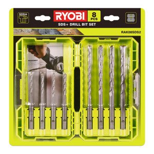 Súprava SDS+ vrtákov RYOBI RAK08SDS2 RY5132004209