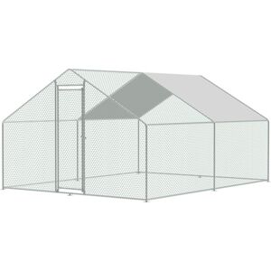 Vonkajší výbeh Strend Pro pre hydinu, voliéra, klietku, so strechou, 3 x 4 x 2 m