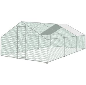 Vonkajší výbeh Strend Pro pre hydinu, voliéra, klietku, so strechou, 3 x 6 x 2 m