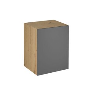 Závesná kuchynská skrinka LANGEN G60G Dub artisan/sivá