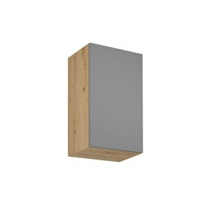 Závesná kuchynská skrinka LANGEN G45-P/L Dub artisan/béžová