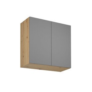 Závesná kuchynská skrinka LANGEN G80 Dub artisan/béžová