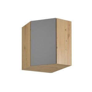 Závesná kuchynská skrinka LANGEN G60N Dub artisan/béžová