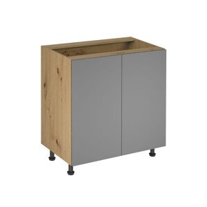 Kuchynská skrinka LANGEN D80 Dub artisan/béžová