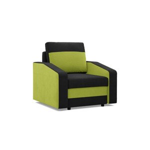 Kreslo HEWLET model 2 Čierna/zelená