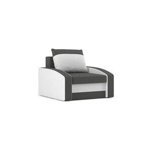 Kreslo HEWLET model 2 Sivá/biela