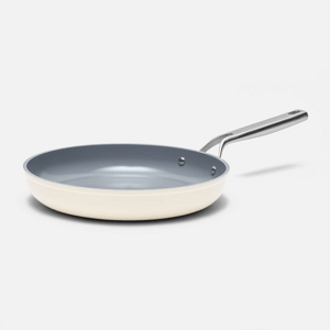 Nepriľnavá panvica Meda 3.0 s keramickým povrchom bez pokrievky Ø 30 cm, krémová