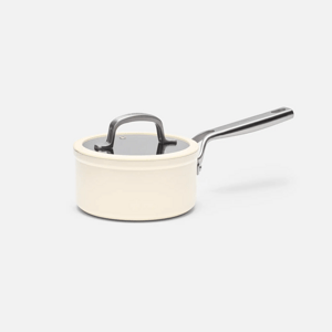 Nepriľnavá rajnica Meda 3.0 s keramickým povrchom s pokrievkou Ø 16 cm (1,3 l), krémová